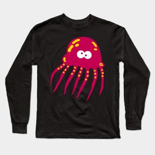 Jellyfish Comic Cartoon Funny Party Australia Sun Long Sleeve T-Shirt